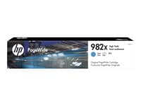 HP - 982X - High Yield - cyan - original - PageWide - ink cartridge