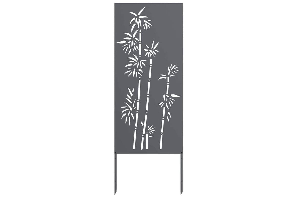 Garden Privacy Screen Anthracite 50 X140cm Cold-rolled Steel