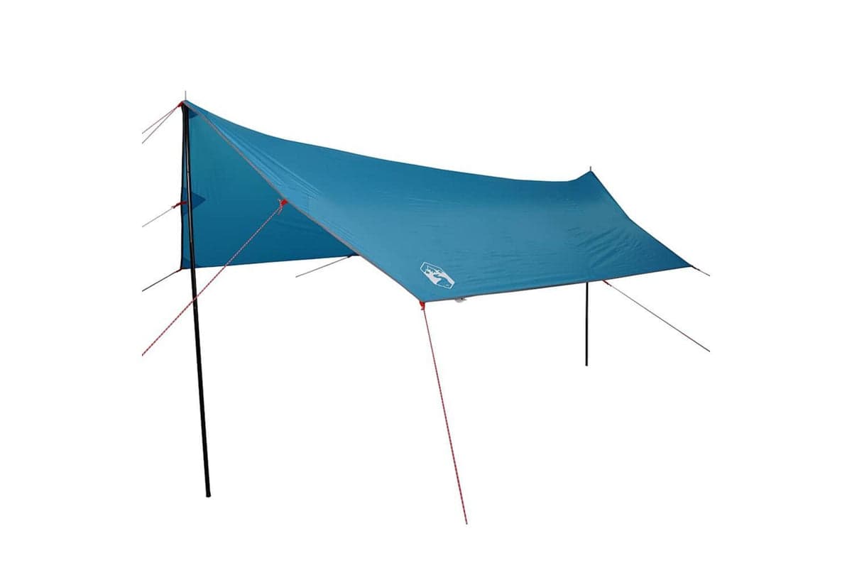 Vidaxl Camping Tarp Blue 460x305x210 Cm Waterproof