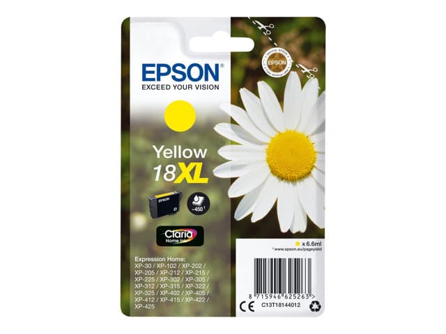EPSON - 18XL - XL - yellow - original - ink cartridge