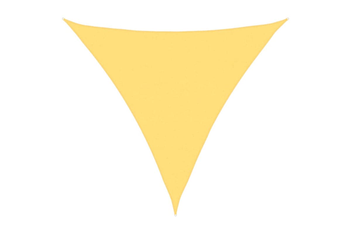 Vidaxl 42286 Sunshade Sail Hdpe Triangular 5x5x5 M Beige