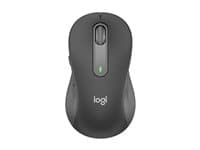 LOGITECH - Signature M650 L - mouse - large size - 2.4 GHz, Bluetooth - graphite