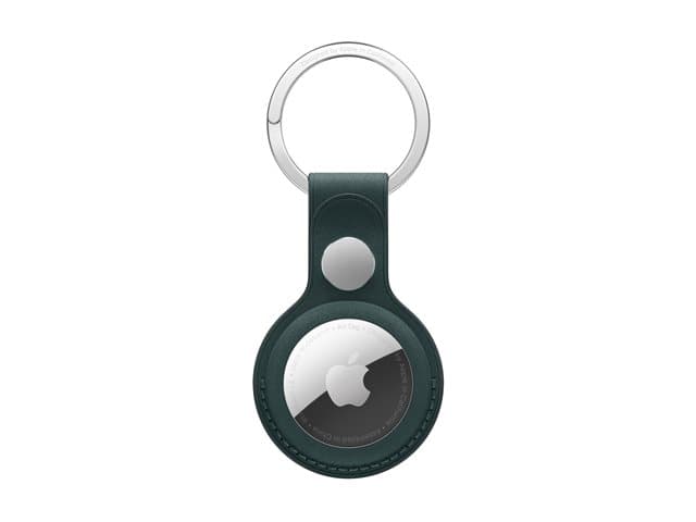 APPLE - Case for airtag - microtwill, stainless steel - dark green