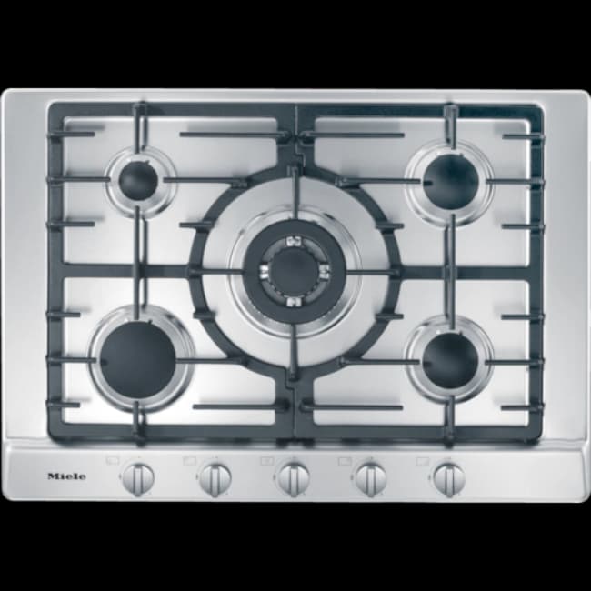 Miele Gas Hob 5 Burner - Steel | KM2032