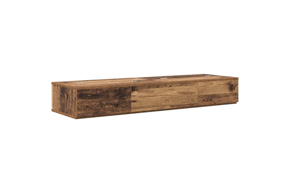 Vidaxl Studio Desk Oak Wood 110 X 40 X 195 Cm Engineered Wood