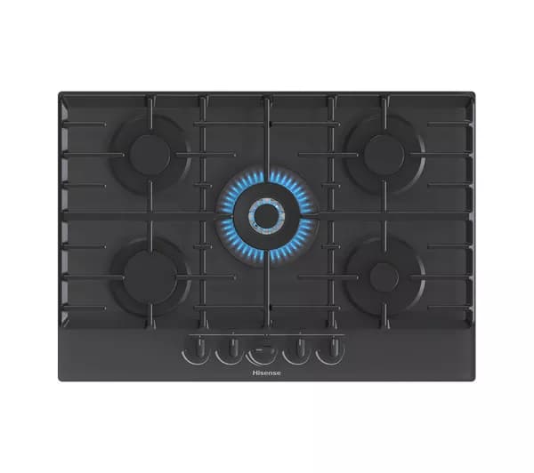 HISENSE GG773B 75 cm Gas Hob - Black