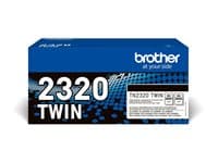 BROTHER - TN2320 TWIN - 2-pack - High Yield - black - original - toner cartridge