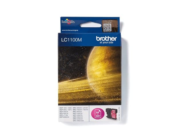 BROTHER - LC1100M - magenta - original - ink cartridge