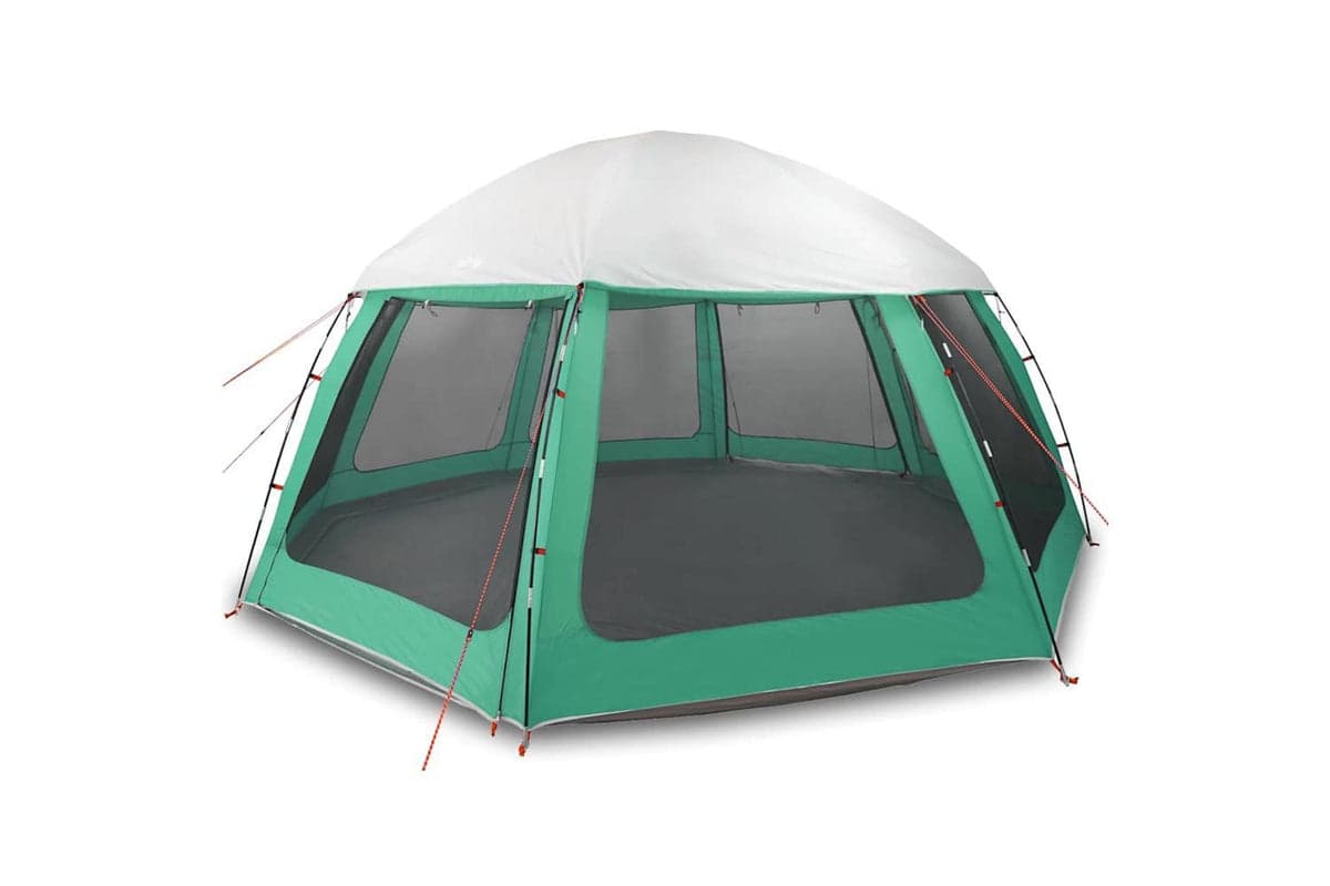 Vidaxl Pool Tent With Removable Fly & Mesh Walls Sea Green 510x510 Cm