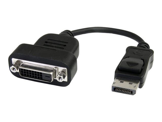 STARTECH.COM - StarTech DisplayPort to DVI Adapter - Active Conversion - 1920x1200 - DP to DVI Single Link Converter for DVI-D Display (DP2DVIS) - DisplayPort adapter - 20 cm