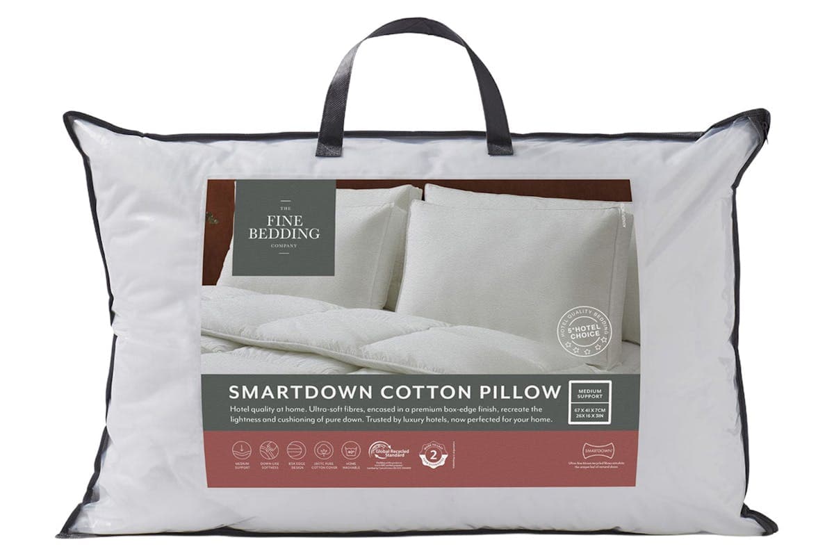 The Fine Bedding Company | Smartdown Cotton Pillow
