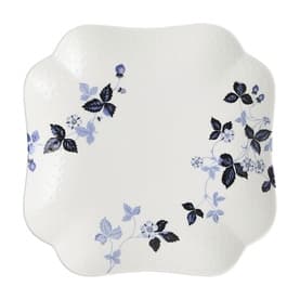 Wild Strawberry Inky Blue Platter 27cm