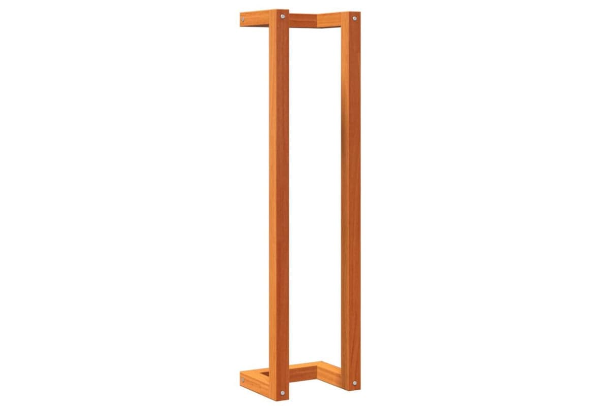 Towel Rack Wax Brown 23x18x90 Cm Solid Wood Pine