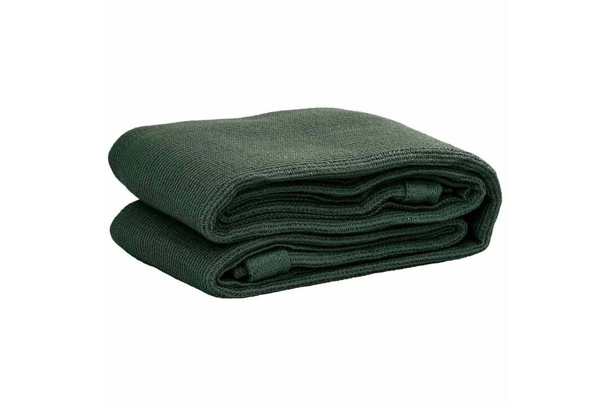 vidaXL 133640 Tent Carpet 250x500cm Hdpe Green