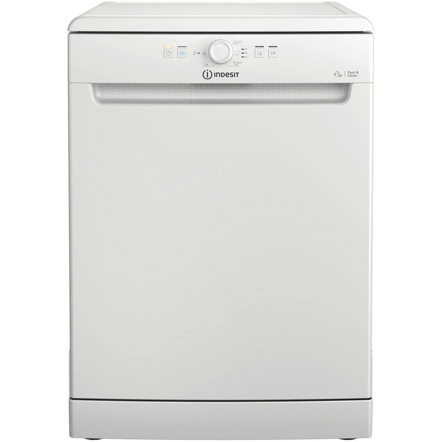 Indesit 60CM Freestanding Standard Dishwasher - White | D2FHK26UK