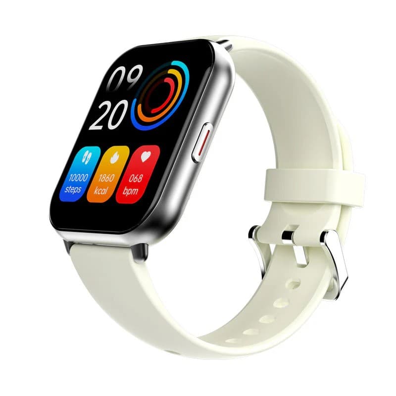 HIFUTURE SMART FITNESS WATCH - SLIVER/WHITE