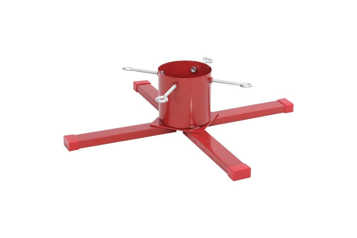 Vidaxl Christmas Tree Stand Red 61x61x155 Cm