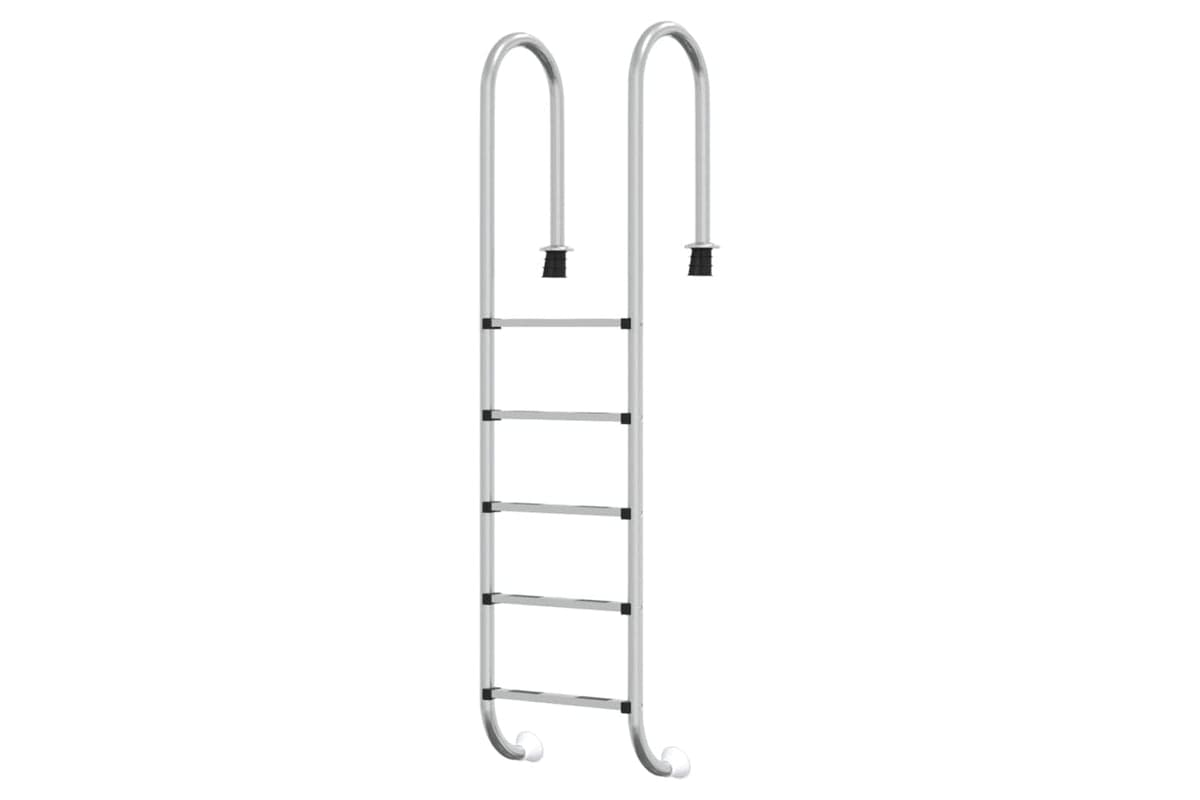 vidaXL 93454 Pool Ladder 54x38x211cm 304 Stainless Steel