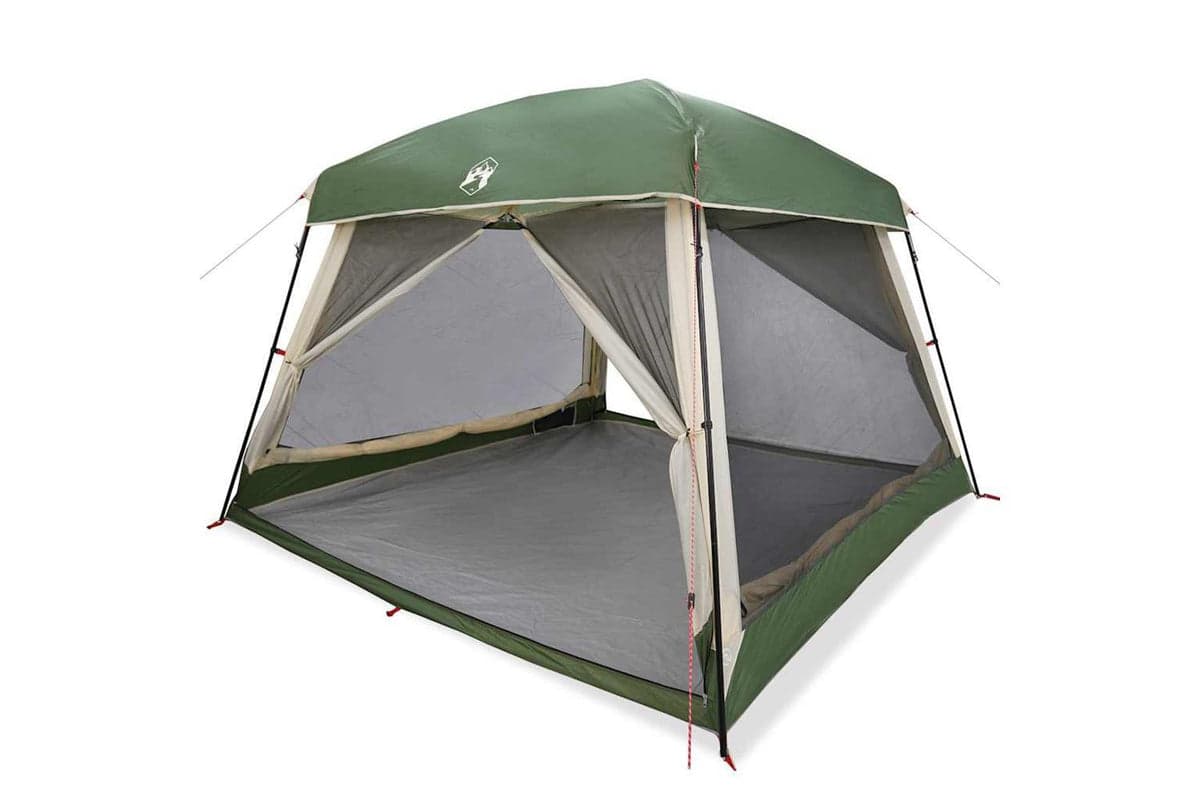 Vidaxl Family Tent Cabin 6-person Green Waterproof