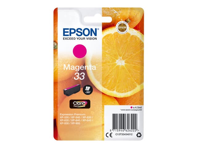 EPSON - 33 - magenta - original - ink cartridge