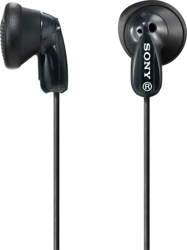 Sony MDR-E9LP Wired Earbuds - Black | MDRE9LPB.AE
