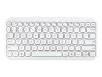 ASUSTEK - ASUS Marshmallow KW100 - keyboard - 75% compact - iridescent white Input Device