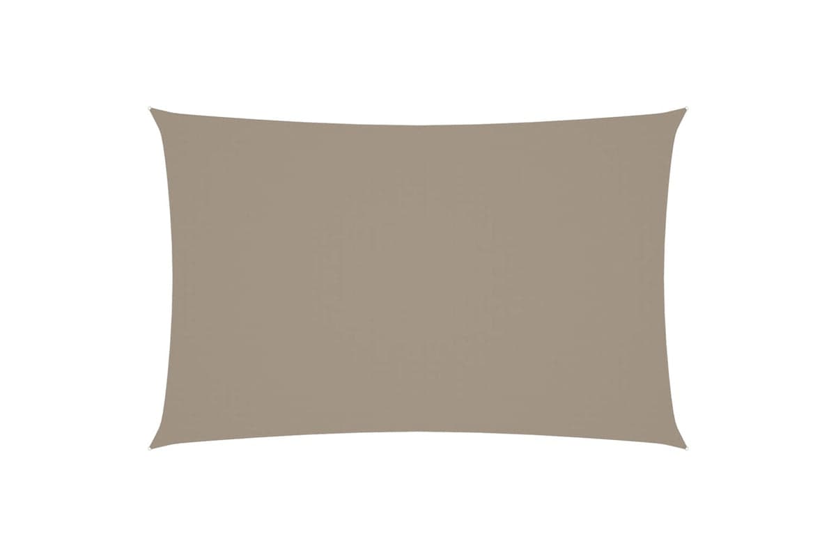 Vidaxl 135441 Sunshade Sail Oxford Fabric Rectangular 5x8 M Taupe