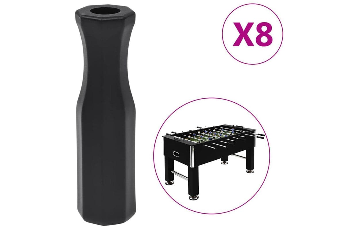 Vidaxl Football Table Handle Bars 8 Pcs