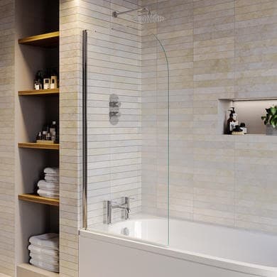 Taurus Hinged Shower Bath Screen
