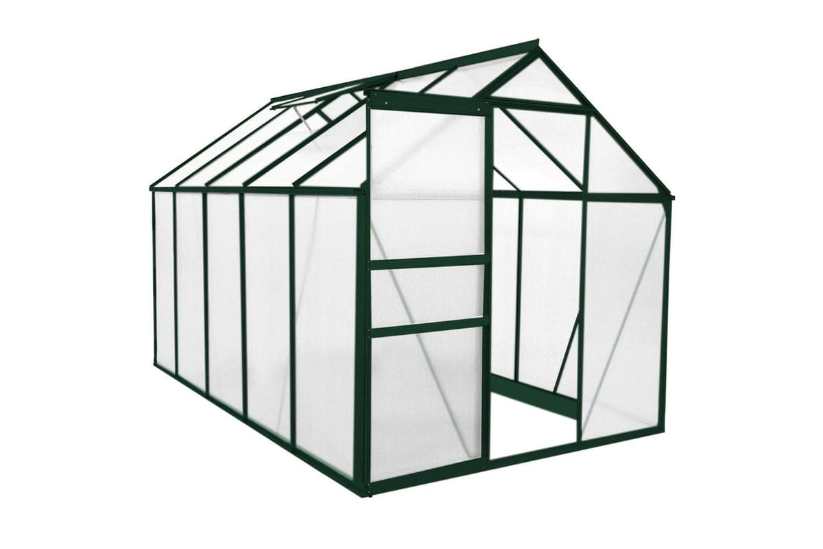Monstershop 26546 - Greenhouse Polycarbonate 6ft X 10ft (gre