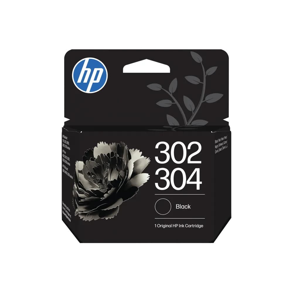 HP 302/304 Original Black Ink Cartridge...