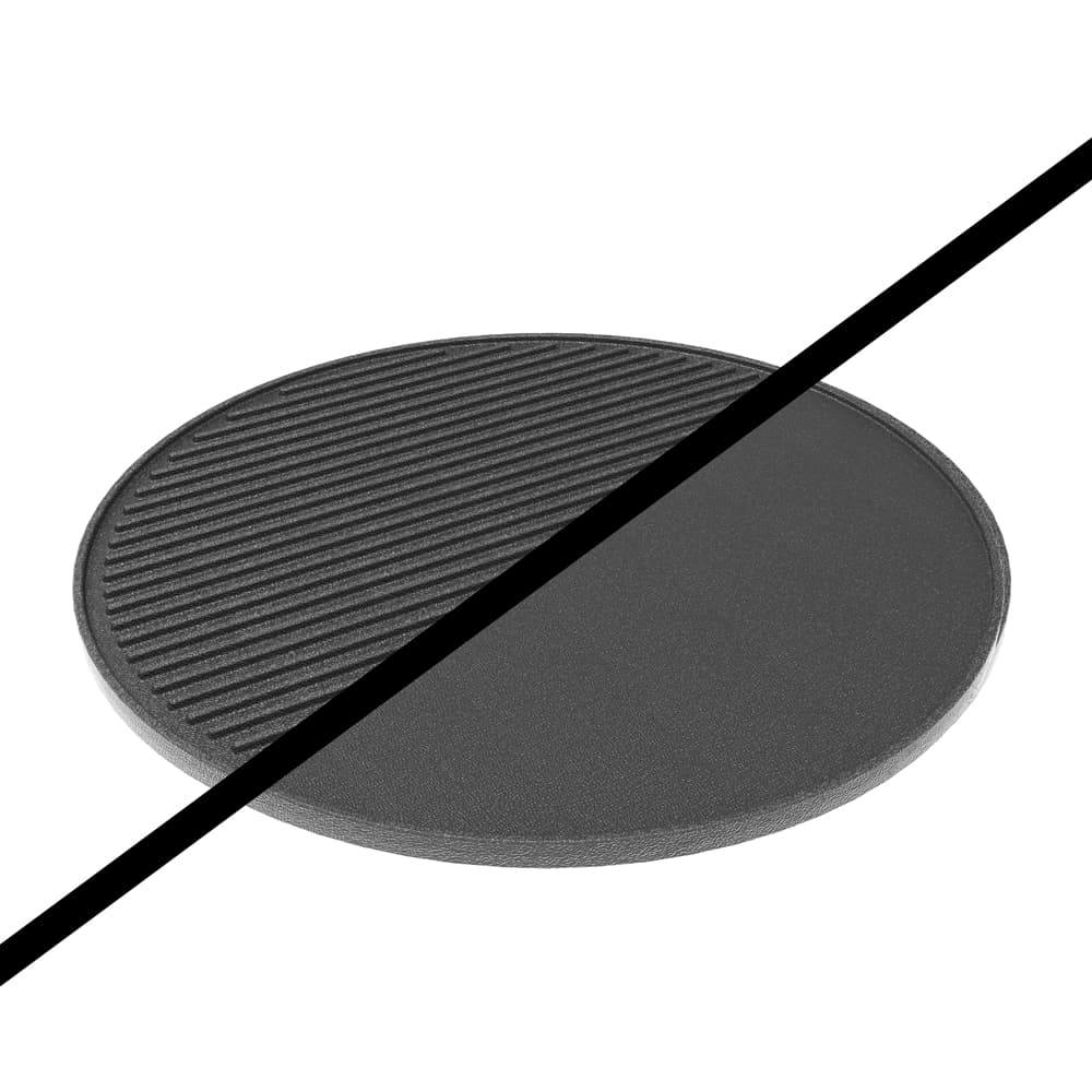Sahara Reversible Round BBQ Griddle Plate Insert | REVGRIDIR