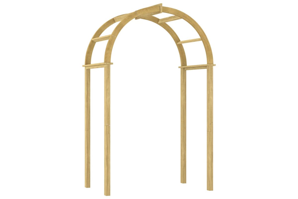 vidaXL 318419 Arch 141x97x243cm Impregnated Solid Wood Pine