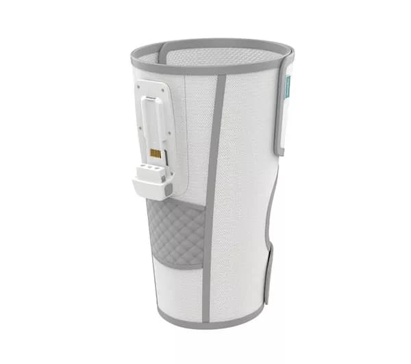 HOMEDICS Knee Compression Massage Sleeve - Grey