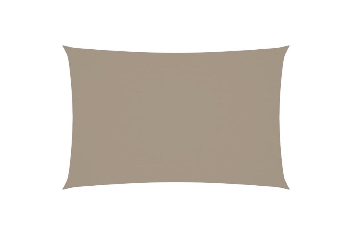 Vidaxl 135424 Sunshade Sail Oxford Fabric Rectangular 2x5 M Taupe