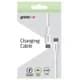 Groove USB-C to USB-C Charging Cable 2M - White | GVMA023WE
