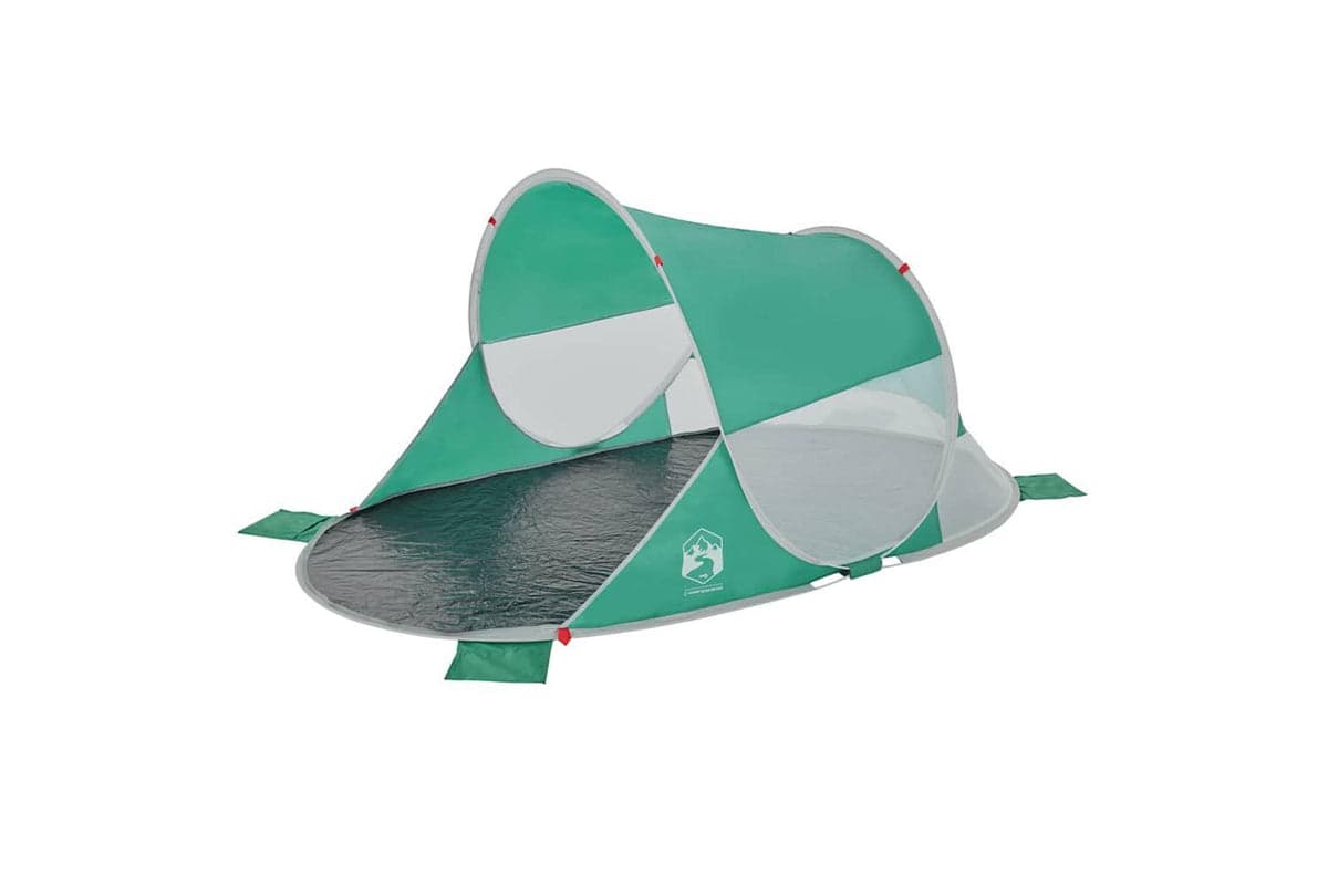 Vidaxl Beach Tent Sea Green Pop-up Waterproof