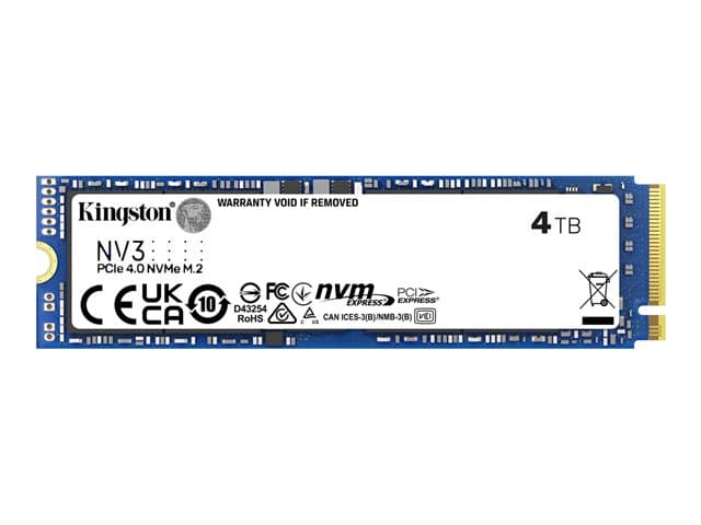 KINGSTON - NV3 - SSD - 4 TB - PCIe 4.0 x4 (NVMe)