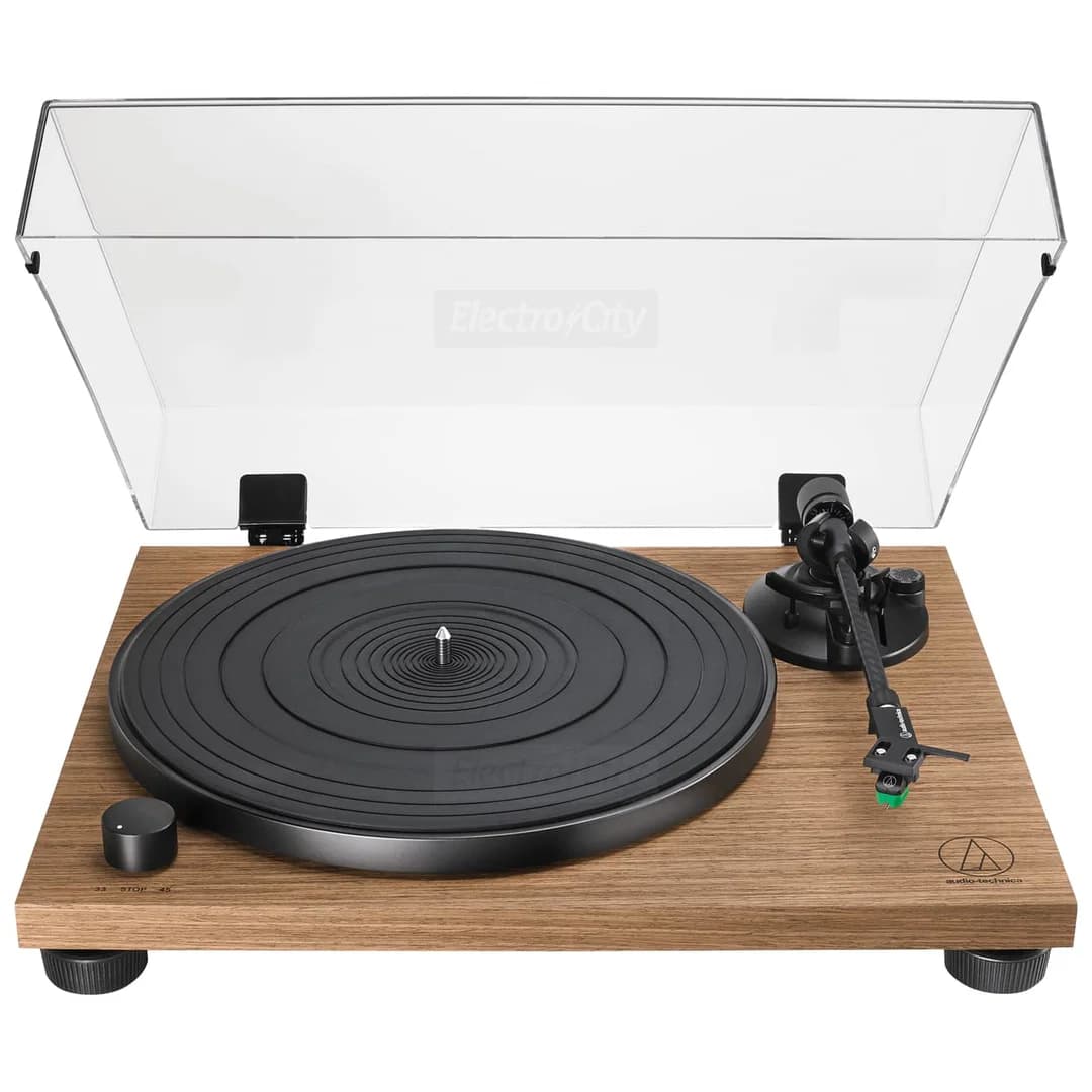 Audio-Technica LPW40 Belt Drive Manual Turntable | Walnut
