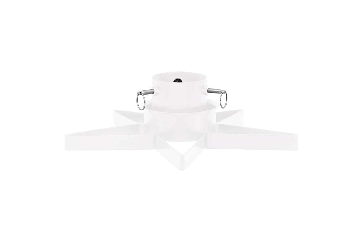 Vidaxl Christmas Tree Stand White 47x47x135 Cm