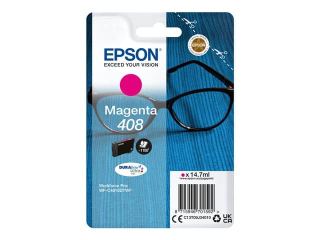 EPSON - 408 - high capacity - magenta - original - ink cartridge