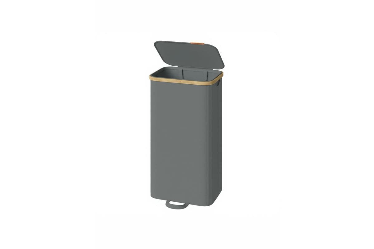 Songmics Laundry Hamper | Laundry Basket | Bamboo Frame | 100 Litre