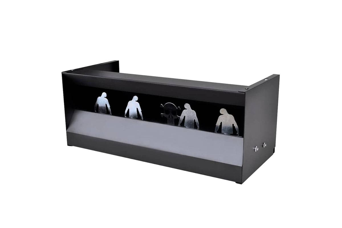 Vidaxl Magnetic Knockdown Pellet Catcher 4 + 1 Targets Zombie Design