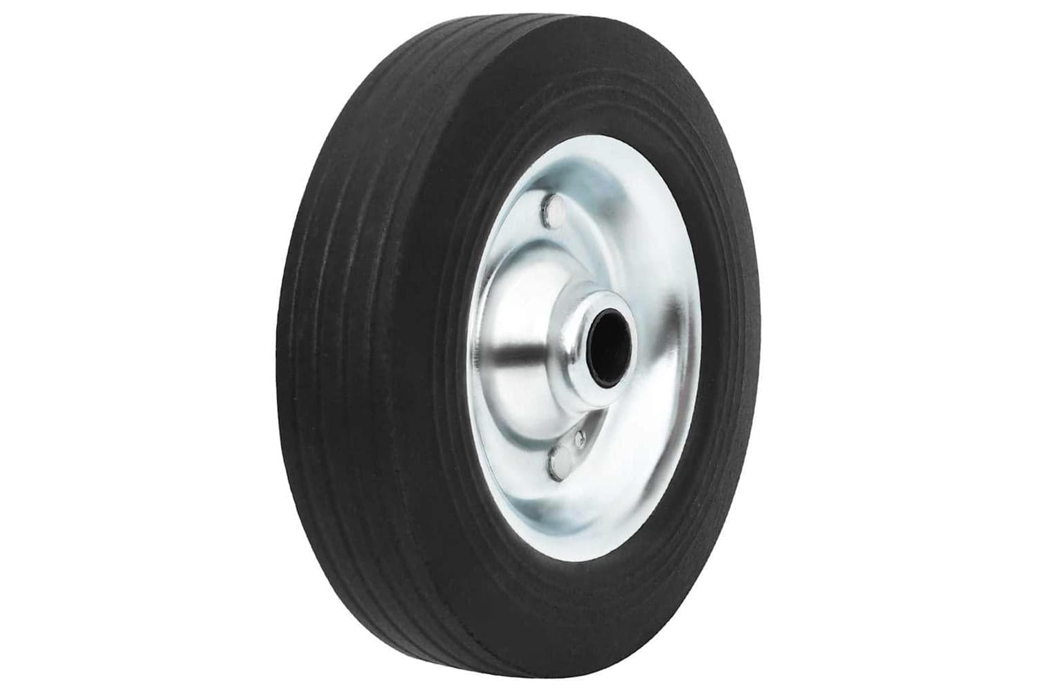 vidaXL Wheel For Jockey Wheel x 20x5cm Solid Rubber And Steel