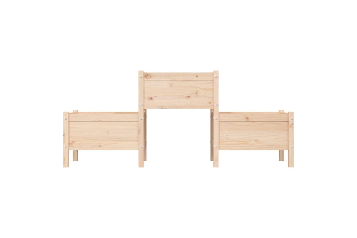 vidaXL 822247 Planter 178.5x44x75cm Solid Wood Pine