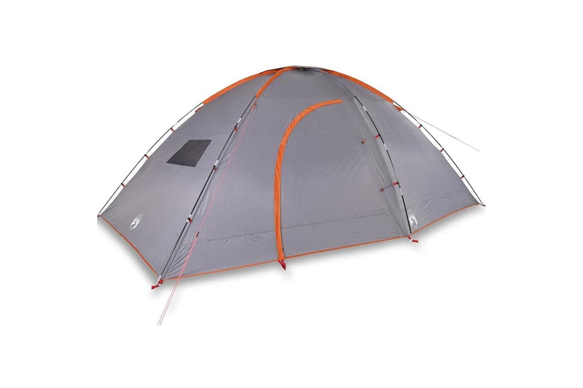 Vidaxl Camping Tent 8-person Orange Waterproof