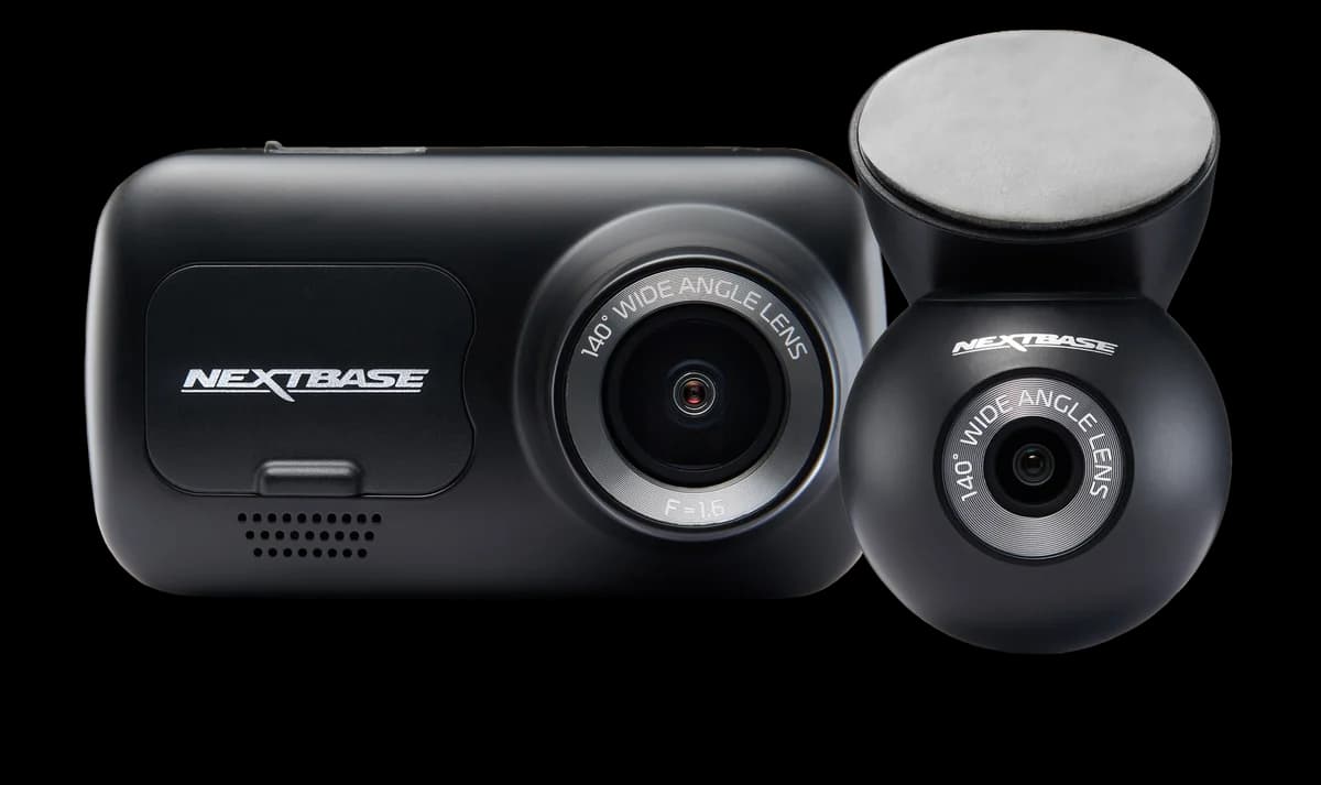 Nextbase 222XR Front & Rear Dash Cam Bundle 1080p/720p | NBDVR222XRWC